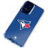 MLB Toronto Blue Jays Solid Distressed Moto G 5G (2024) Clear Case